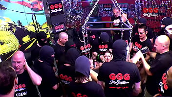 Ggg gangbang backstage with german slim girl july sun