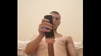 Masturbating