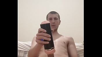 Masturbating