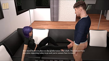 Claire is really good with her feet