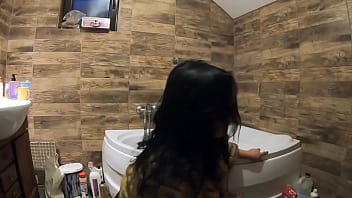 Preview milfycalla pee play in bathtub while wearing a fur coat and pantyhose 198 and this is a fetish that i like i