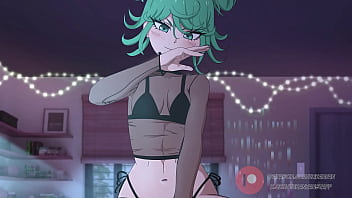 Tatsumaki is a beast on bed