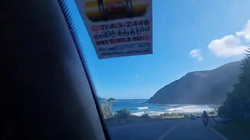 Sai do treino e fui da um role na praia de nudismo com amiga olha no que deu