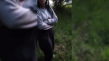 My step cousin needed a bath and i had to fuck her on the shore