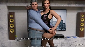 Sexy bimbo wife anal fingering at sex party