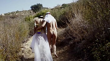 She knew what she was in for and left nothing on but her crown as she took his big dick