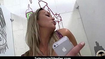 Creamy tight snatch white riding black 2