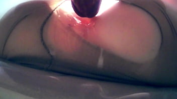 She excites me so much i rip off her tights to fuck her ass