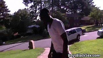 Black Gay Dude Fuck White Skinny Twink Hard In His Tight Ass thumbnail