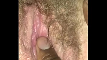 Late night pussy play