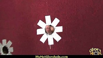 Super cute ebony at gloryhole 28