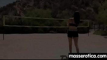Sensual lesbian massage leads to orgasm 27