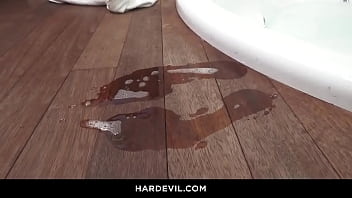 Big titty anal lover seducing her big cocked boyfriend