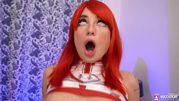 Tattooed redhead pretty mary moans as she fucks wildly