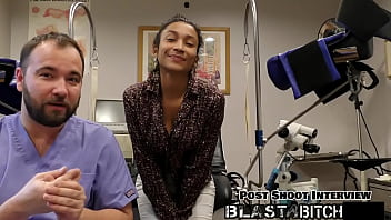 Miss mars's face gets blasted with cum