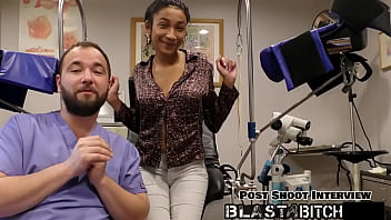 Miss mars's face gets blasted with cum