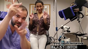 Miss mars's face gets blasted with cum