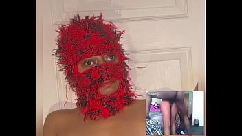 Reaction video ebony squirt while watching xvideos eye rolling orgasms