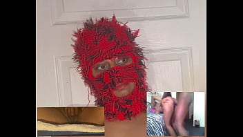 Reaction video ebony squirt while watching xvideos eye rolling orgasms