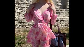 Going around braless