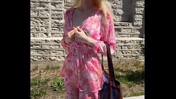 Going around braless