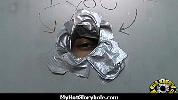 Interracial white lady confesses her sins at gloryhole 19