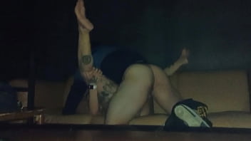 Levei pau amigo numa festa de swing