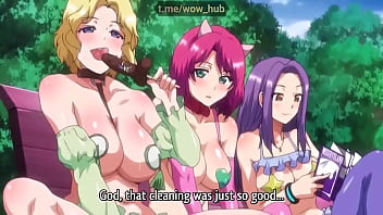 Hentai garotas com fogo na buceta dando molhada pra estranhos