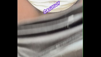 Peep me wash dirty thongs outside