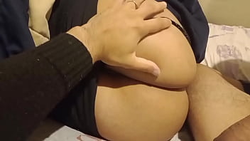 Milf mulata encarando anal