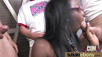 Amazing ir group sex action with stunning ebony 28