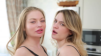 First threesome with hot sluts shanti shy and dina joy short version