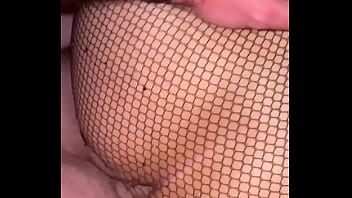 I love it when he rips my fishnets and just goes for it as i get more into anal be on the lookout for more videos