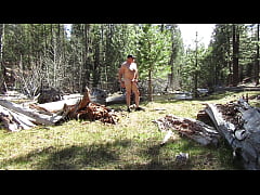 Play MP4 - Naked walk at the creek&period;