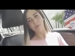 Play MP4 - Negr&atilde;o casado aceita carona da loira safada e ganha uma mamada - public &ast; Melissa Lisboa & John Coffee