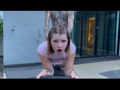 Play MP4 - Eighteen Year Old Step Sister Did Yoga But Got Fucked