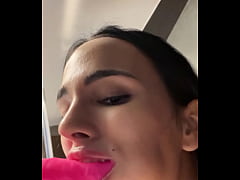 Play MP4 - White lingerie and boucing boobs and i masturbate with water jet -CLAUDIA BAVEL-