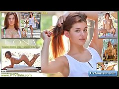 Play MP4 - Beautiful sexy young busty teen redhead amateur Fiona fucks her juicy pussy deep and tender with huge sex vibrator