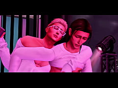 Play MP4 - Horny Femboy Gets Juicy Cumshot In Club Bathroom &lpar;SIMS GAY PORN&rpar;