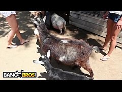 Play MP4 - BANGBROS - Sexy Pornstars Invade Famous & Fuck keeper