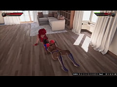 Play MP4 - Ruby The K Kitten VS Boomer &lpar;Naked Fighter 3D&rpar;