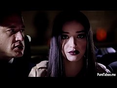 Play MP4 - Slut teen got rough banged in a domination threesome sex