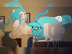 Play MP4 - Nicole Watterson &lpar;Amazing World Of Gumball&rpar; Is A Naughty Neko Milf &lpar;by manyakis&rpar;