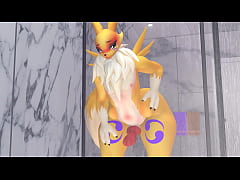 Play MP4 - Renamon femboy
