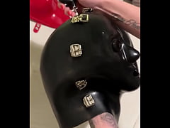 Play MP4 - New inflatable Rubbersfinest mask and covers&excl;&excl; Thanks Santa ️