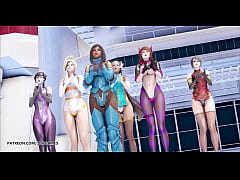 Play MP4 - &lbrack;MMD&rsqb; Red Velvet - Red Flavor Kpop Striptease Dva Mercy Pharah Mei Widowmaker Symetra Overwatch Uncensored Hentai 4K 60FPS