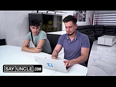 Play MP4 - Shy Step-Nephew Becomes his StepUncle's Muse and Sex Toy