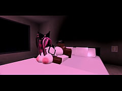 Play MP4 - White Roblox girl gets a hard BBC in bed