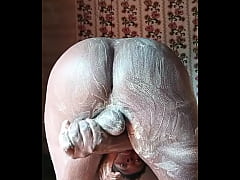 Play MP4 - Sexyjayla254 big soapy ass show and masturbation