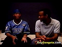 Play MP4 - Ebony Gay Gangster in Hardcore Anal Fucking